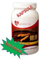 Cordyceps tobolkovaný - 90 kapsúl
